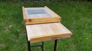 Screened Bottom Board with Slide out Varroa Tray